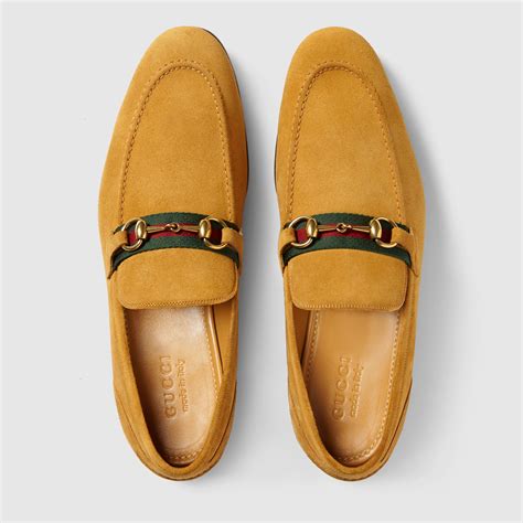 furry gucci loafers mens|Gucci suede loafers for men.